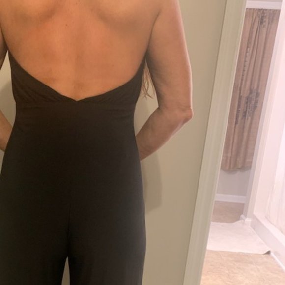 NEW black pantsuit - Picture 2 of 3
